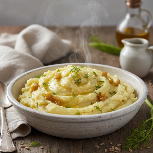 Creamy Fennel-Infused Mashed Potatoes recipe
