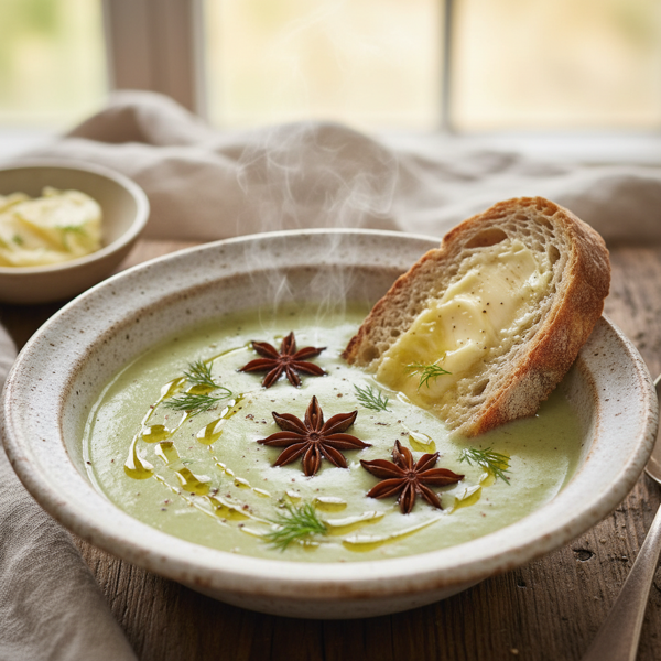 Creamy Fennel and Star Anise Soup recipe
