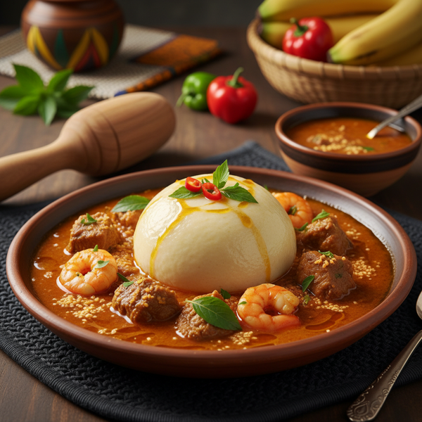 Creamy Fufu Delight recipe