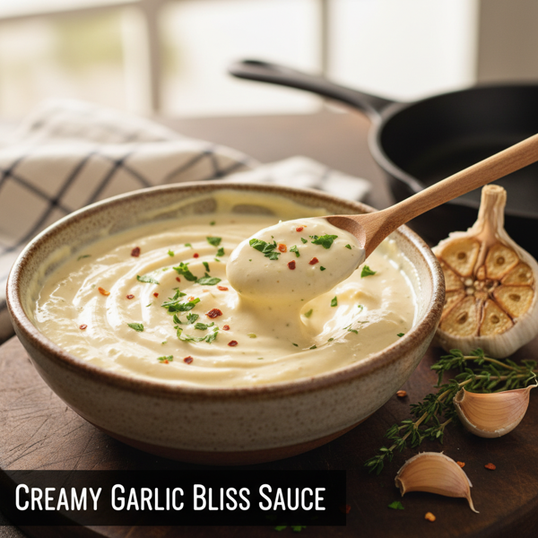 Creamy Garlic Bliss Sauce recipe