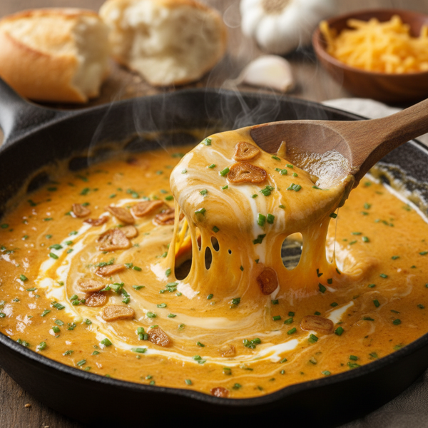 Creamy Garlic Cheddar Dream Sauce recipe