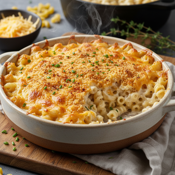 Creamy Gluten-Free Mac & Cheese Bake recipe