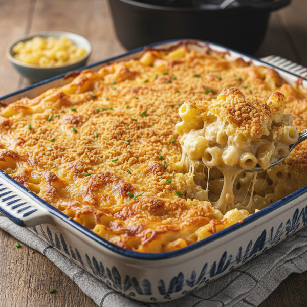Creamy Gluten-Free Mac and Cheese Bake recipe