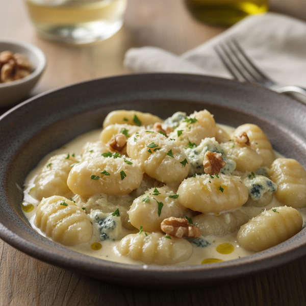 Creamy Gorgonzola Potato Gnocchi recipe