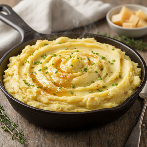 Creamy Gouda-Horseradish Mashed Potatoes recipe