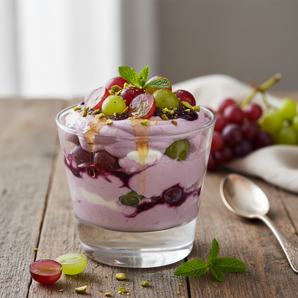 Creamy Grape Delight recipe