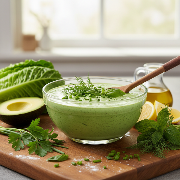 Creamy Green Goddess Dressing recipe