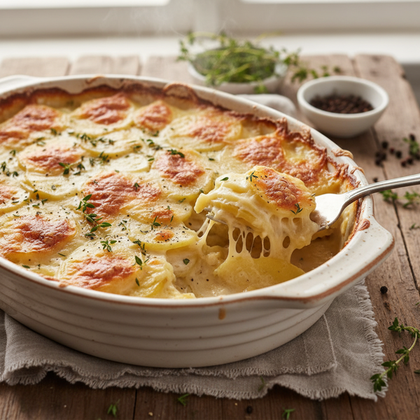 Creamy Gruyère Potato Bake recipe