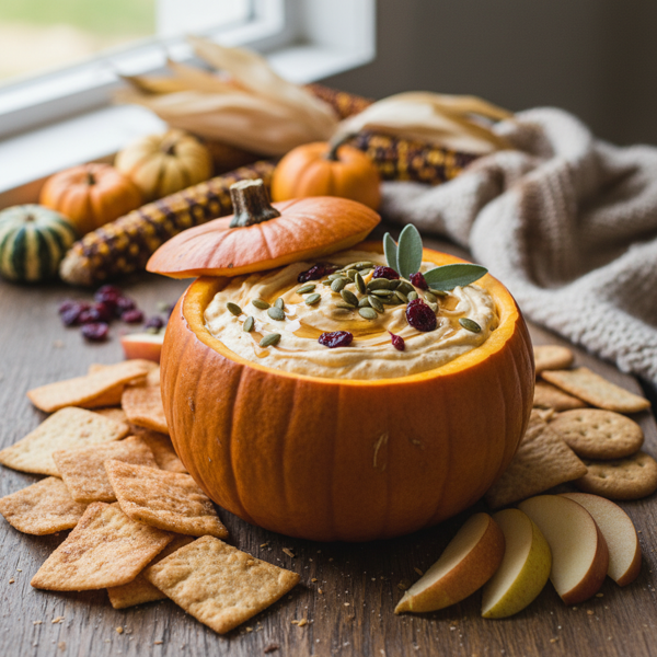 Creamy Harvest Pumpkin Dip recipe