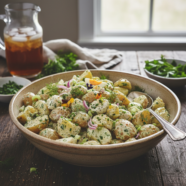 Creamy Herb-Infused Potato Salad recipe