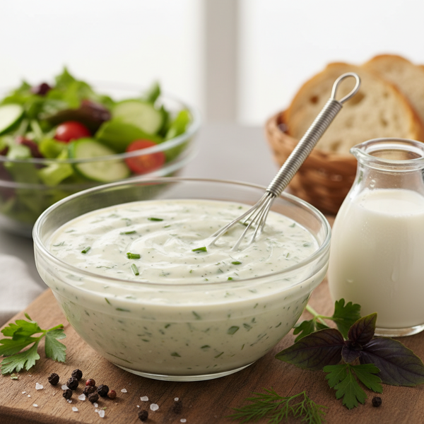 Creamy Herb Buttermilk Dressing recipe