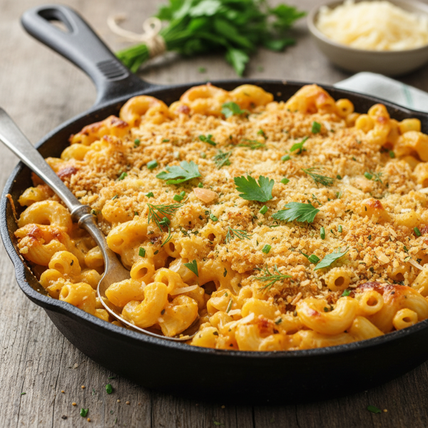 Creamy Herbed Macaroni and Cheese Delight recipe
