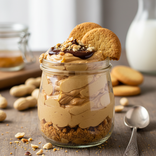 Creamy Homemade Peanut Butter Delight recipe