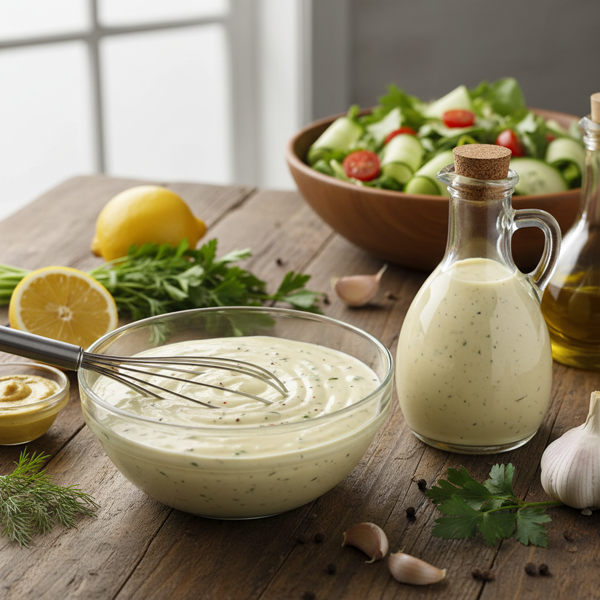 Creamy Homemade Salad Dressing recipe