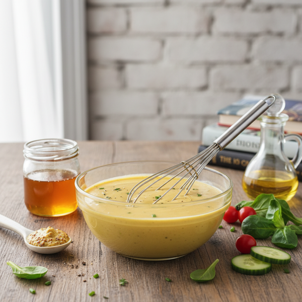 Creamy Honey-Dijon Vinaigrette recipe