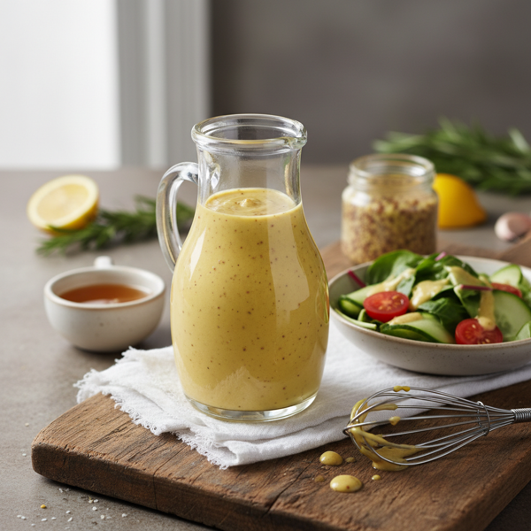 Creamy Honey-Mustard Vinaigrette recipe