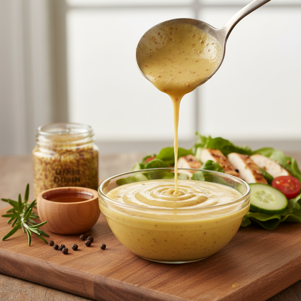 Creamy Honey Dijon Salad Dressing recipe