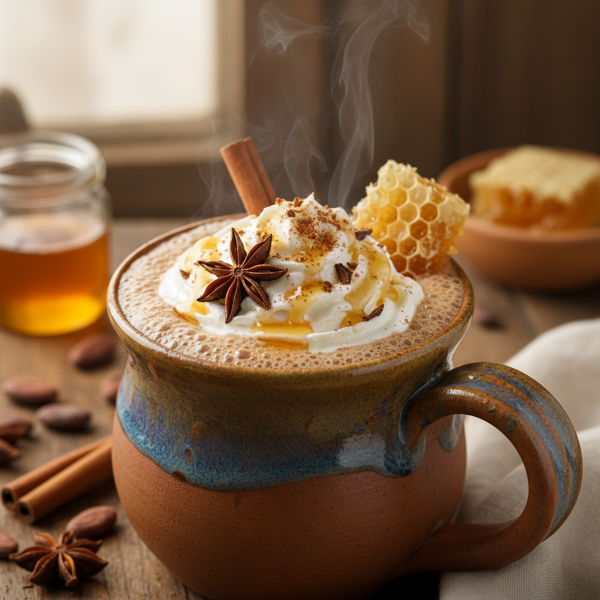 Creamy Honey Infused Champurrado recipe