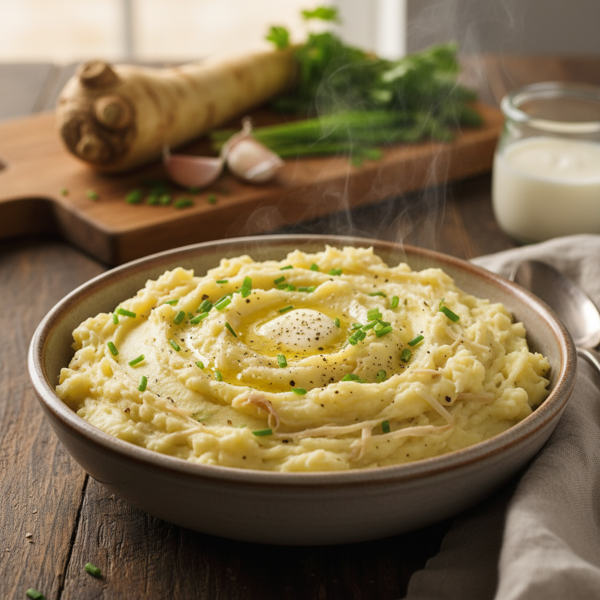 Creamy Horseradish Mashed Potatoes recipe
