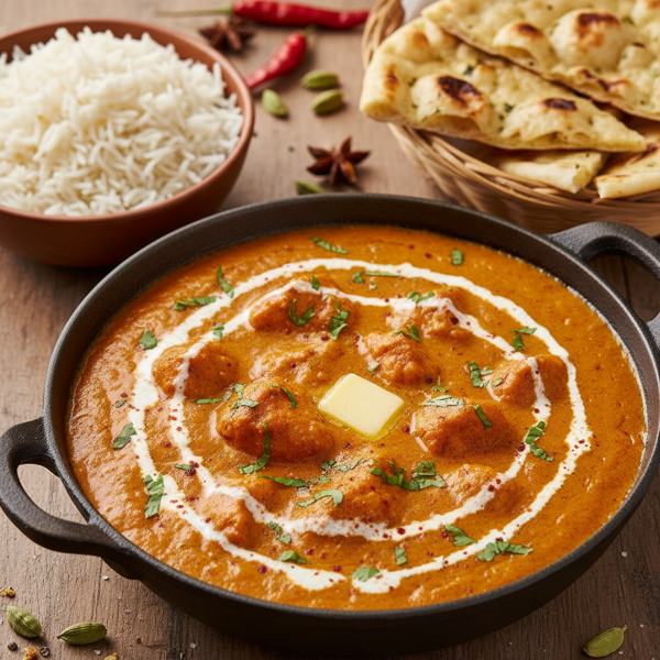 Creamy Indian Butter Chicken (Makhani) recipe
