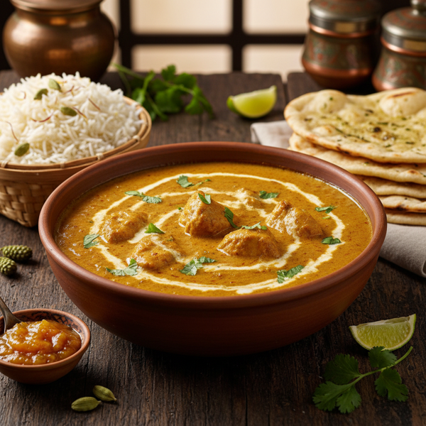 Creamy Indian Coconut Chicken Curry recipe