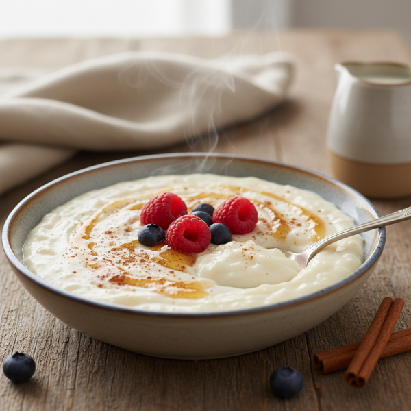 Creamy Instant Rice Pudding Delight recipe