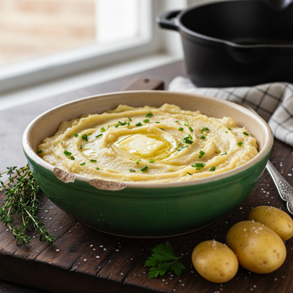 Creamy Irish Apple and Potato Mash recipe