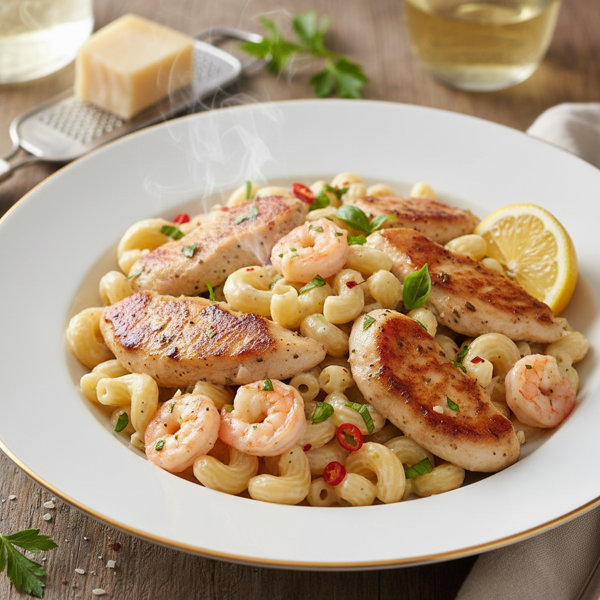 Creamy Italian Chicken Scampi Delight recipe