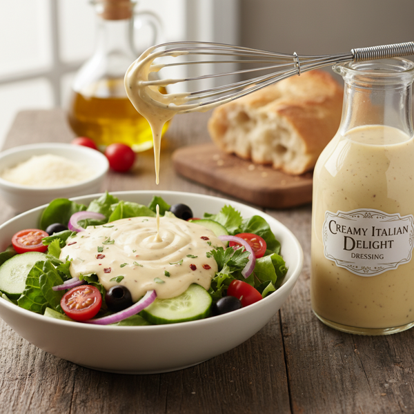 Creamy Italian Delight Dressing recipe