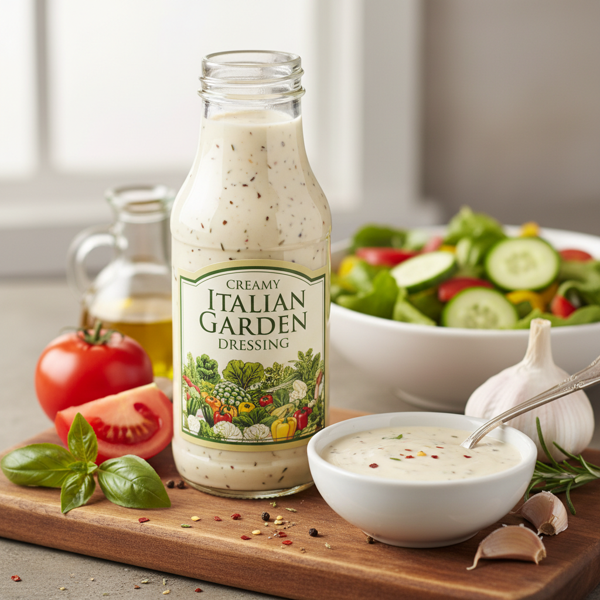Creamy Italian Garden Dressing recipe