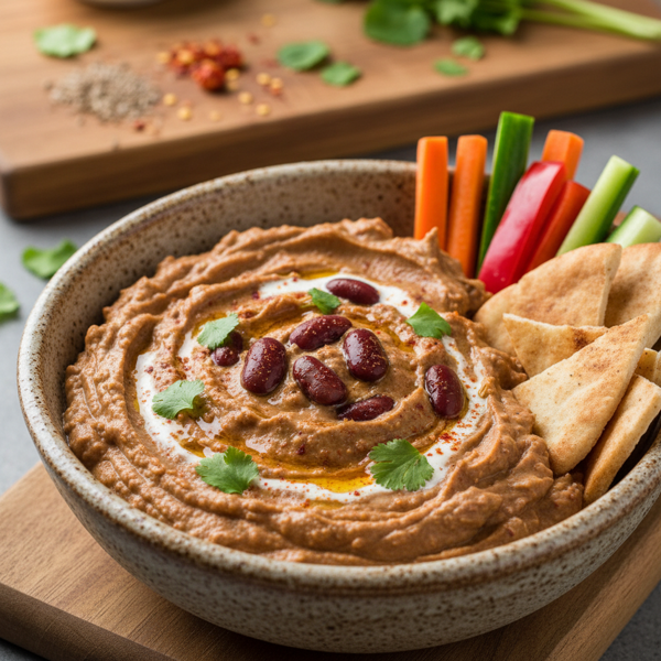 Creamy Kidney Bean Delight Dip recipe