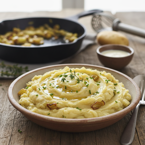 Creamy Leek-Infused Mashed Potatoes recipe