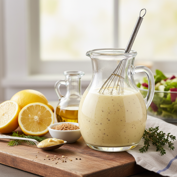 Creamy Lemon Dijon Vinaigrette recipe