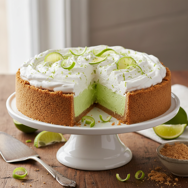 Creamy Lime Delight Pie recipe