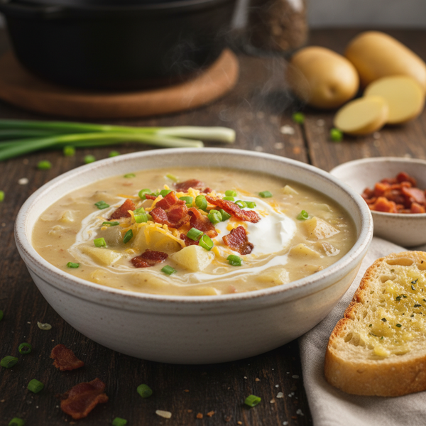 Creamy Loaded Potato Soup recipe