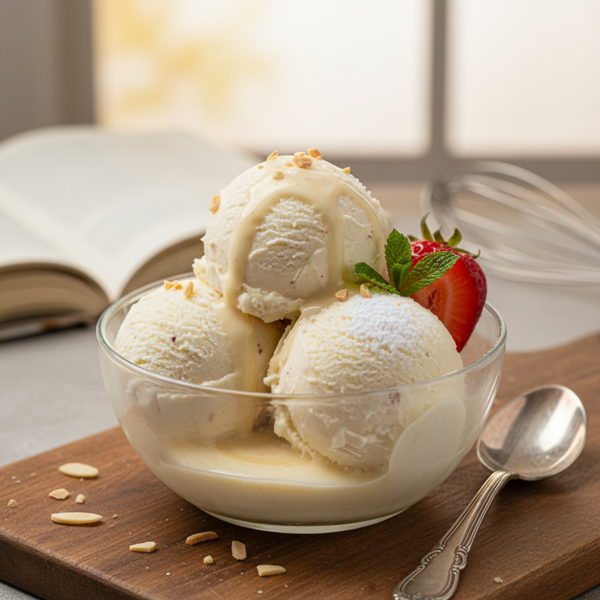 Creamy Low-Carb Vanilla Dream Ice Cream recipe