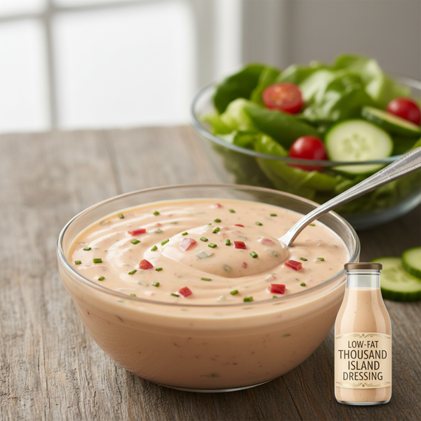 Creamy Low-Fat Thousand Island Dressing recipe