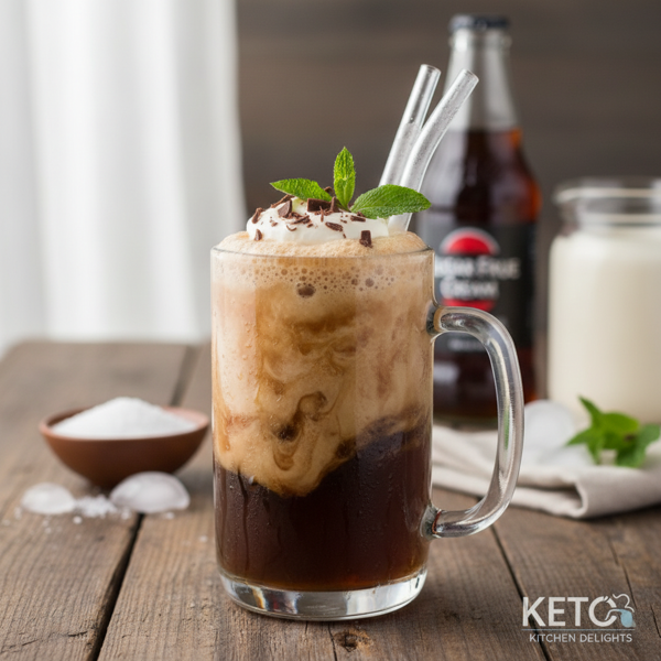 Creamy Low Carb Root Beer Smoothie recipe