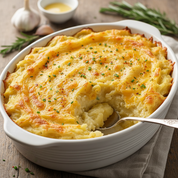 Creamy Make-Ahead Mashed Potato Casserole recipe