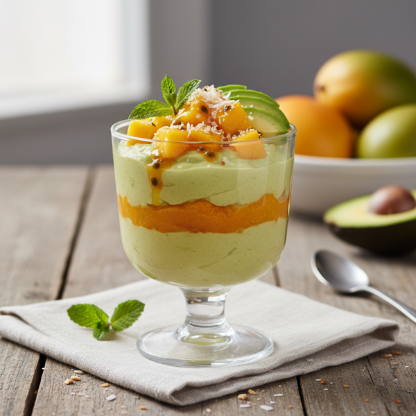 Creamy Mango Avocado Delight recipe