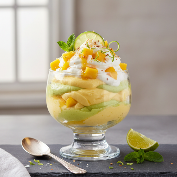 Creamy Mango Lime Delight recipe
