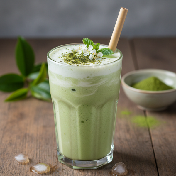 Creamy Matcha Green Tea Bliss Smoothie recipe
