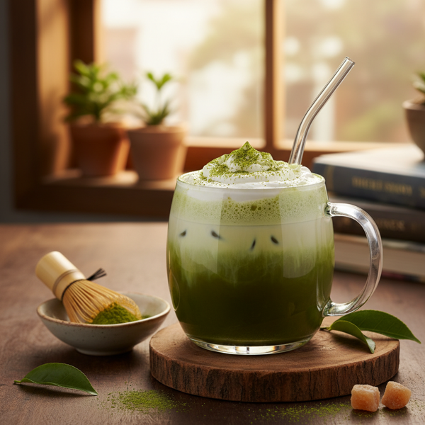 Creamy Matcha Green Tea Latte Delight recipe