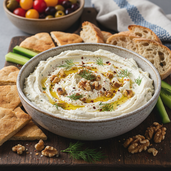 Creamy Mediterranean Feta & Walnut Delight recipe