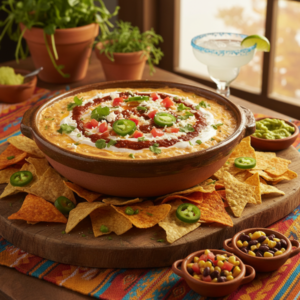 Creamy Mexican Fiesta Dip recipe