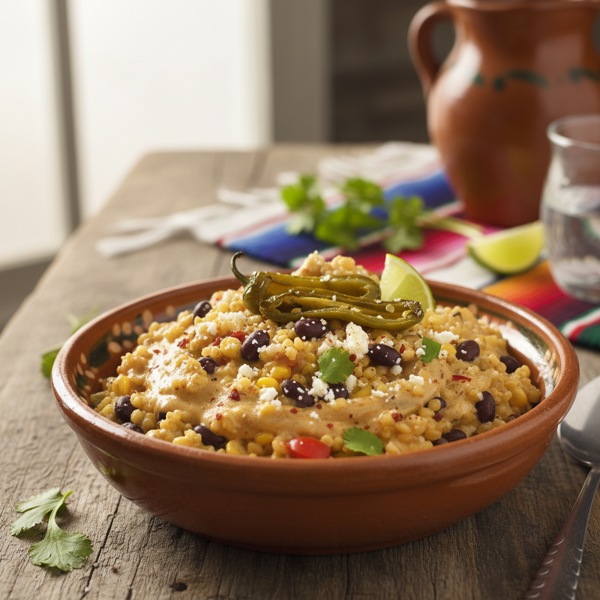 Creamy Mexican Millet Medley recipe