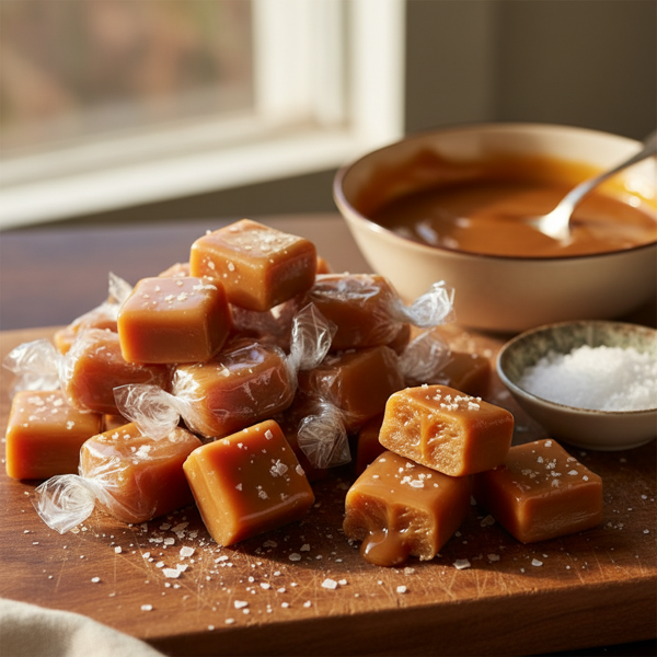 Creamy Microwave Caramels recipe