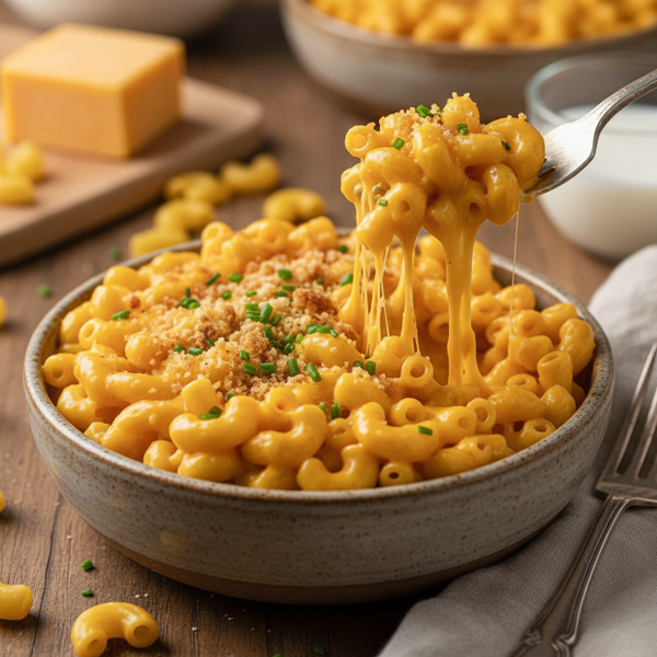 Creamy Microwave Mac and Cheese Delight recipe