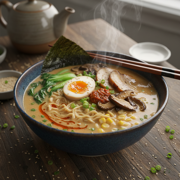 Creamy Miso Ramen Delight recipe