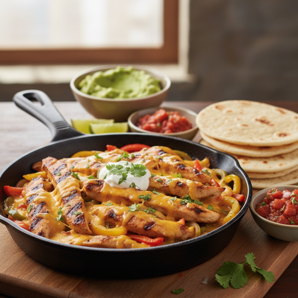 Creamy Monterey Chicken Fajitas recipe